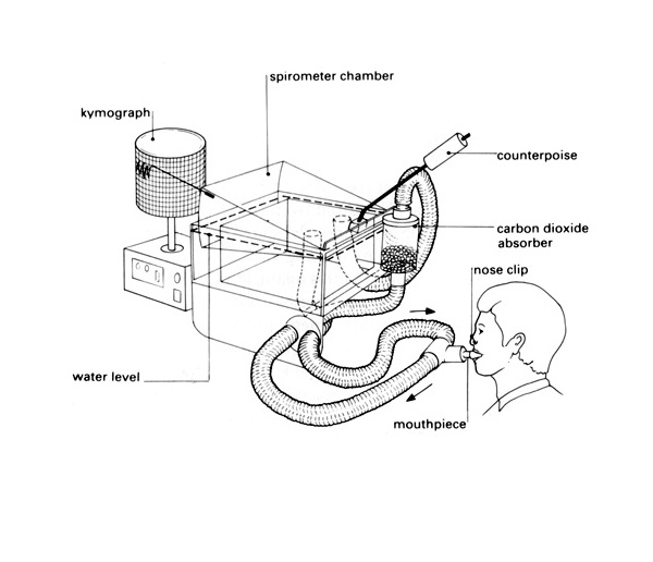 اسپیرومتری آموزشی Spirometer