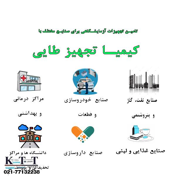تامین تجهیزات آزمایشگاهی برای صنایع مختلف