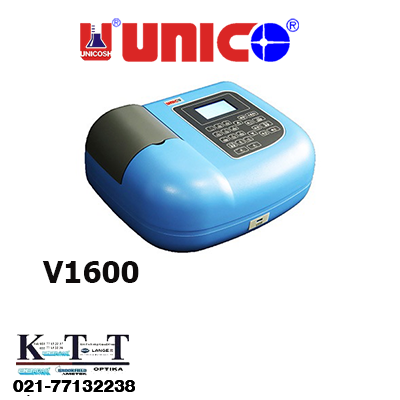 اسپکتروفتومتر پرتابل ویزیبل V-1600 کمپانی یونیکو