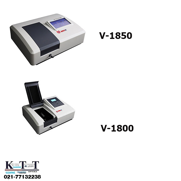 پیشرفته ترین اسپکتروفتومتر مرئی با مدل V-1850,V-1800 کمپانی یونیکو