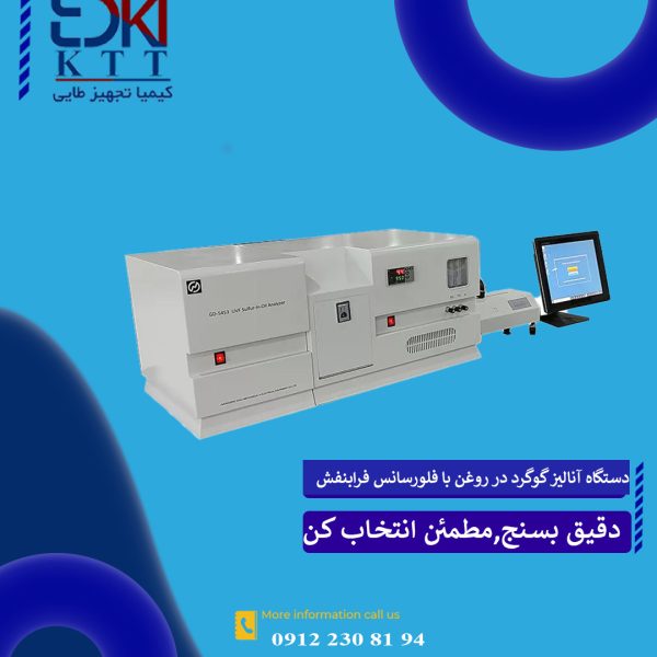 قیمت دستگاه آنالیز گوگرد در روغن با فلورسانس فرابنفش GD-0689
